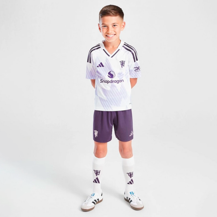 Manchester United 2025/26 Away – Kit Kids - Image 1