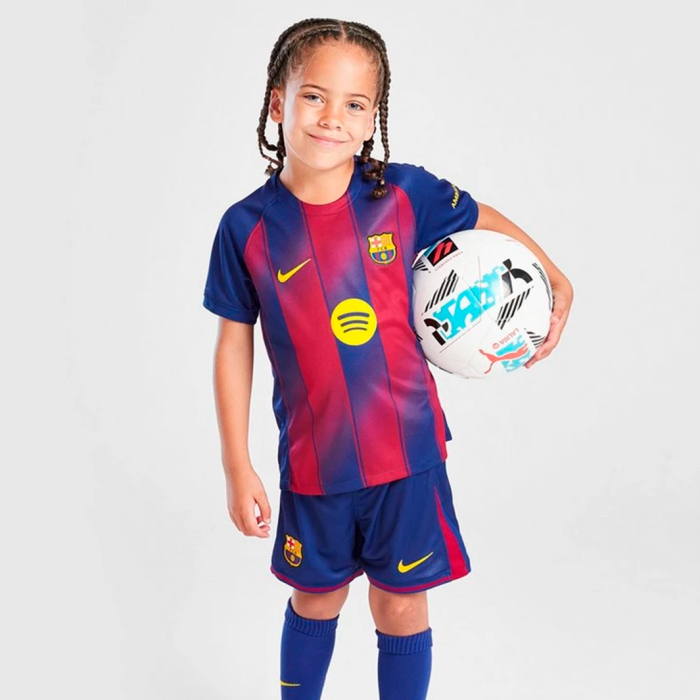 Barcelona 2025/26 Home – Kit Kids - Image 1