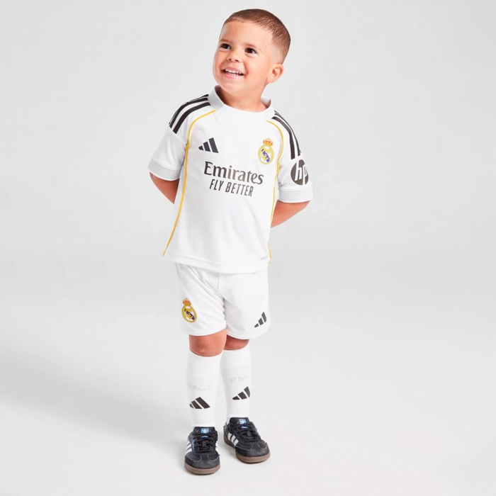 Real Madrid 2025/26 Home – Kit Kids - Image 1