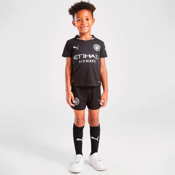 Manchester City 2025/26 Away – Kit Kids - Image 1