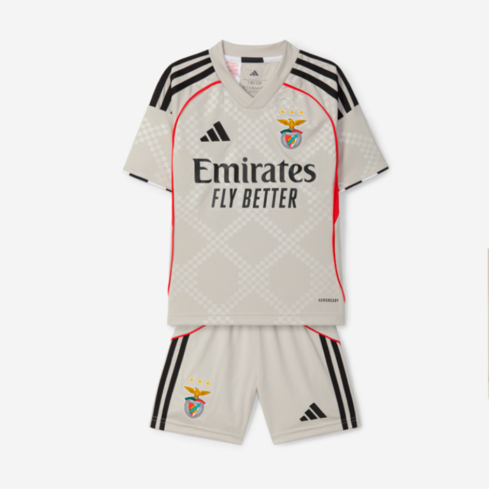 Benfica 2025/26 Away – Kit Kids - Image 1