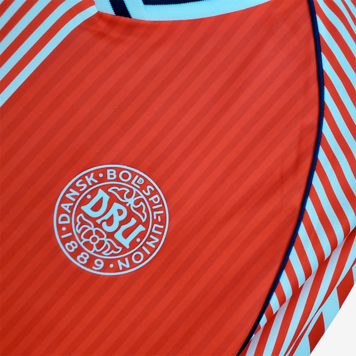 Denmark 1986 Home Jersey – Retro Version - Image 2