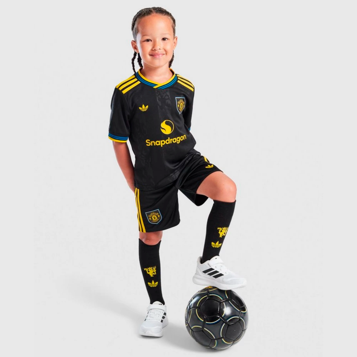 Manchester United 2025/26 Third – Kit Kids - Image 1