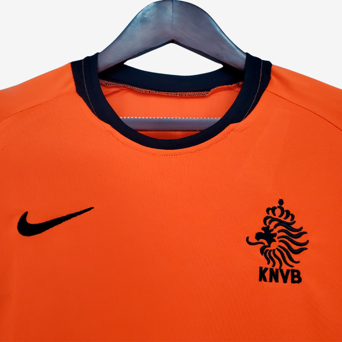 Netherlands 2002 Home Jersey – Retro Version - Image 2