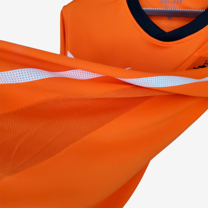 Netherlands 2010 Home Jersey – Retro Version - Image 2