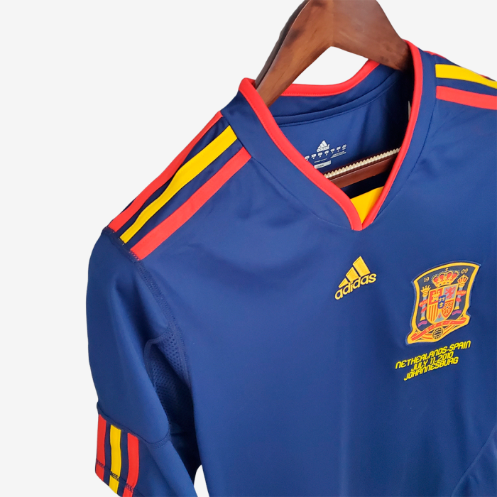 Spain 2010 Away Jersey – Retro Version - Image 2