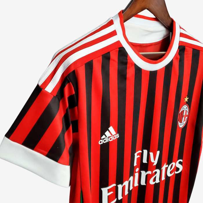 AC Milan 2011/12 Home Jersey - Retro Version - Image 4