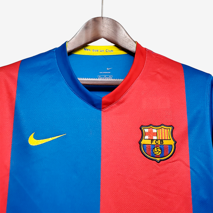 Barcelona 2006/07 Home Jersey Long Sleeve - Retro Version - Image 2