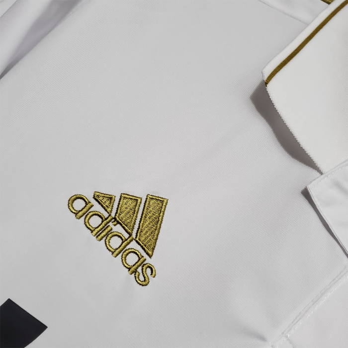 Real Madrid 2011/12 Home Jersey Long Sleeve - Retro Version - Image 3