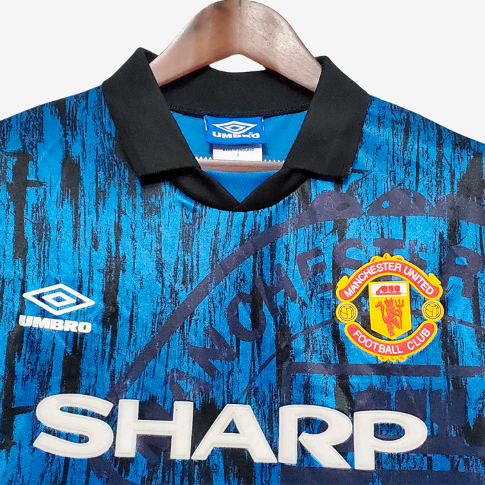 Manchester United 1992/93 Away Jersey - Retro Version - Image 3