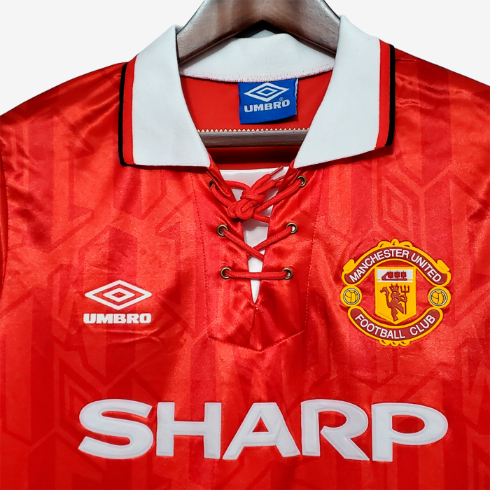 Manchester United 1992/94 Home Jersey - Retro Version - Image 4
