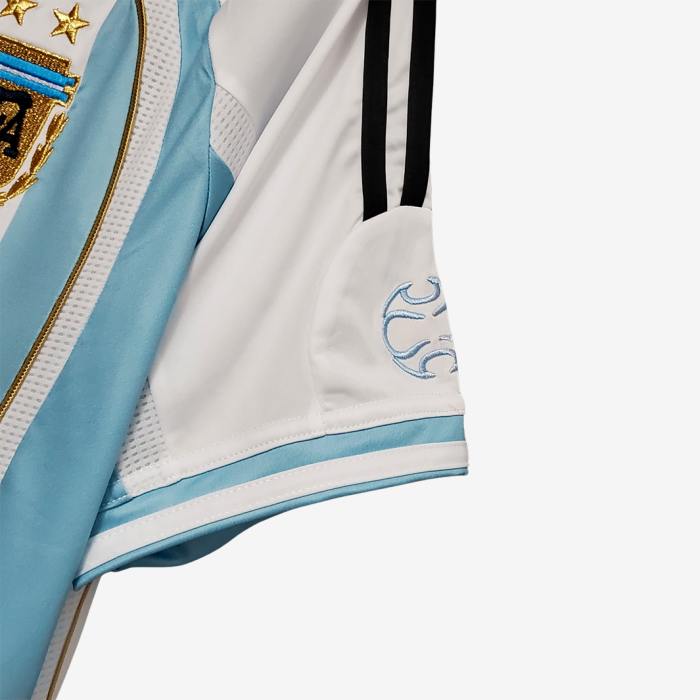 Argentina 2006 Home Jersey - Retro Version - Image 3