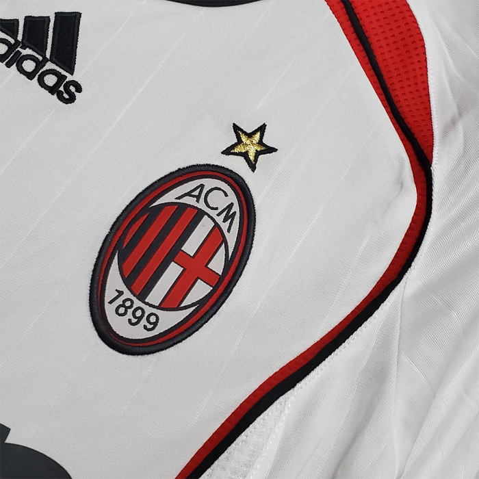 AC Milan 2006/07 Away Jersey Long Sleeve - Retro Version - Image 3