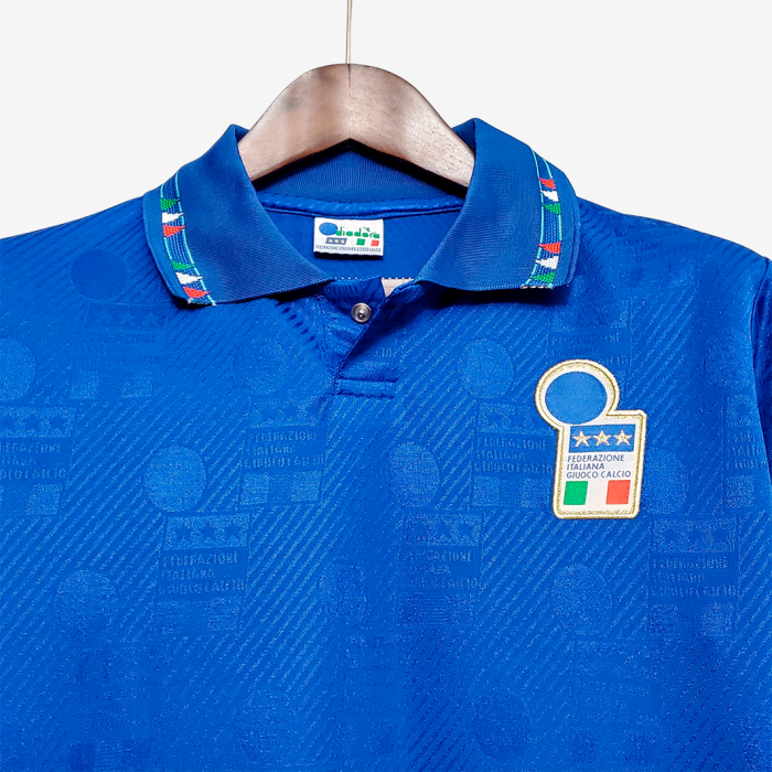 Italy 1994 Home Jersey - Retro Version - Image 3