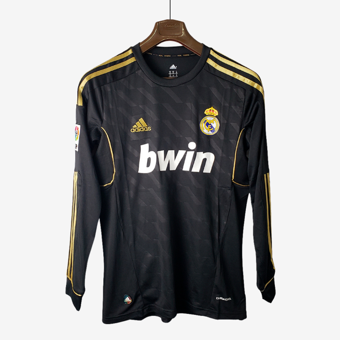 Real Madrid 2011/12 Away Jersey Long Sleeve - Retro Version - Image 1