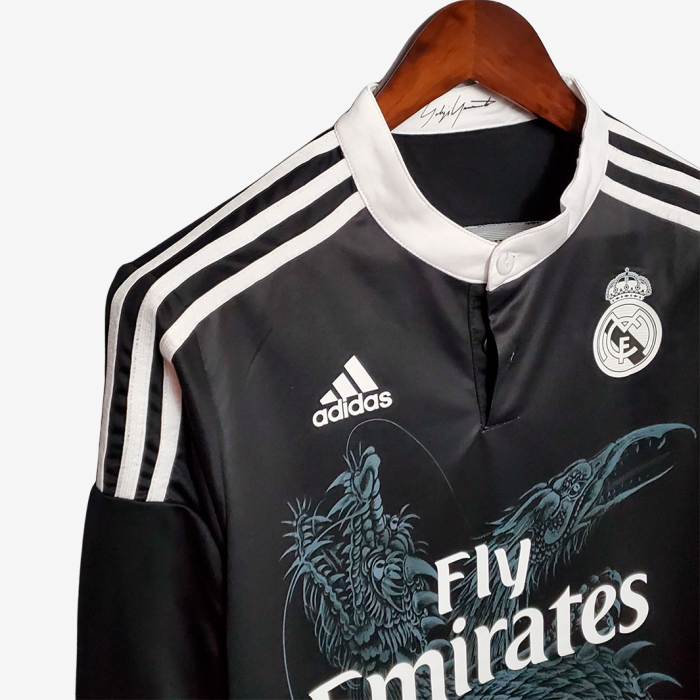 Real Madrid 2014/15 Third Jersey Long Sleeve - Retro Version - Image 3