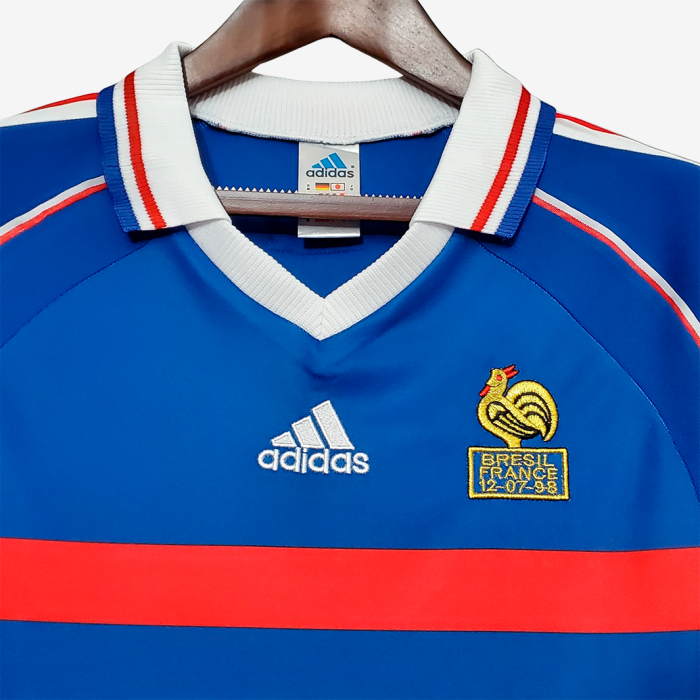 France 1998 Home Jersey - Retro Version - Image 3