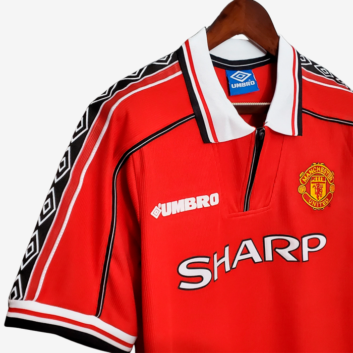 Manchester United 1998/99 Home Jersey - Retro Version - Image 3