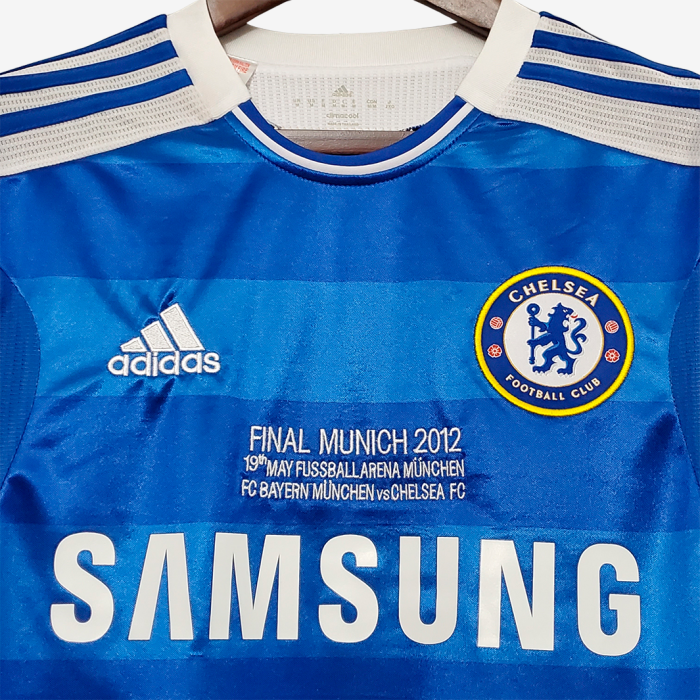 Chelsea 2011/12 Home Jersey UCL - Retro Version - Image 3