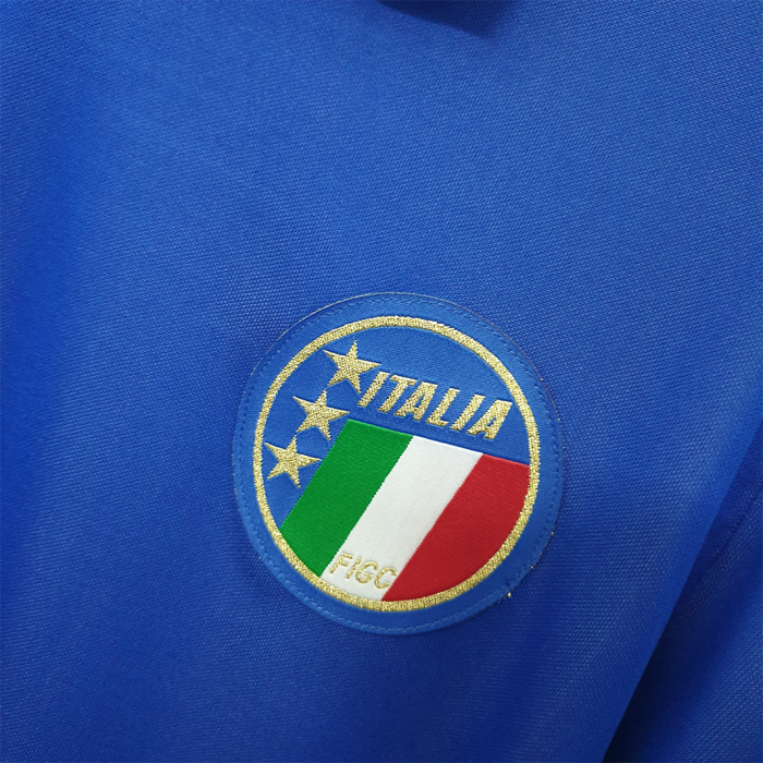 Italy 1990 Home Jersey - Retro Version - Image 3