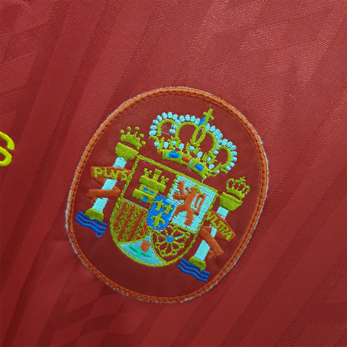 Spain 1994 Home Jersey - Retro Version - Image 3