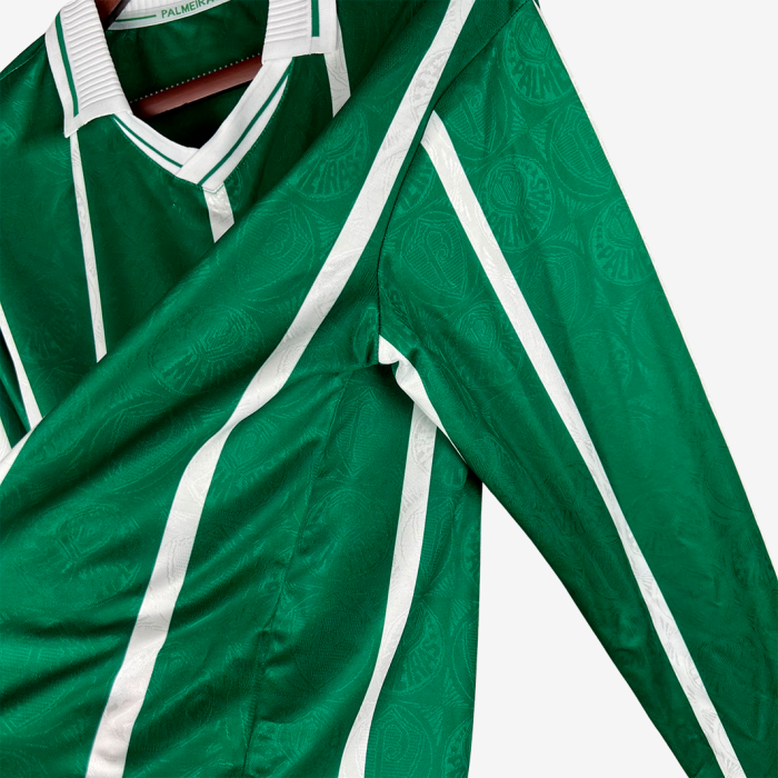 Palmeiras 1993/94 Home Jersey Long Sleeve - Retro Version - Image 4