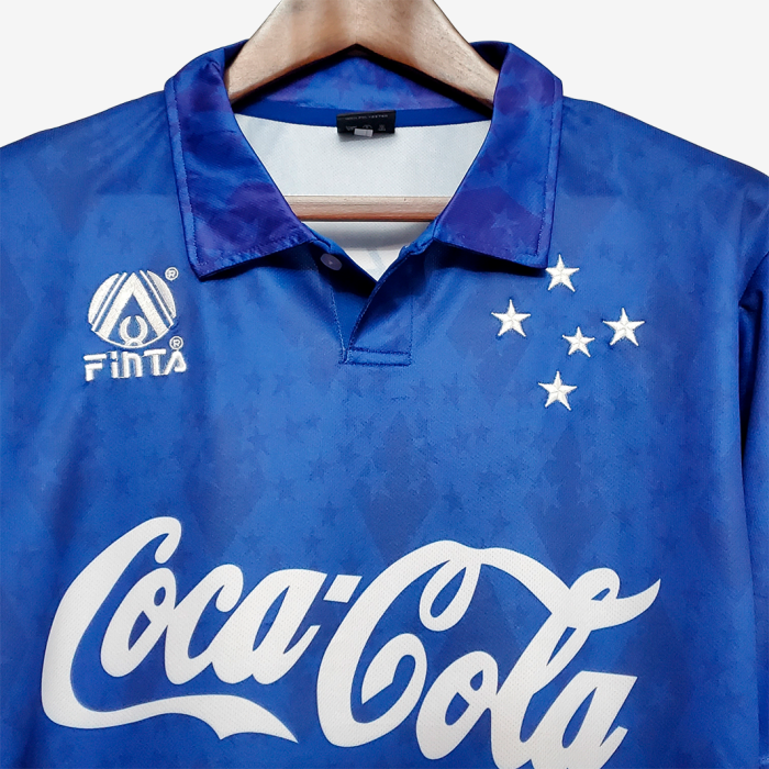 Cruzeiro 1993/94 Home Jersey - Retro Version - Image 3