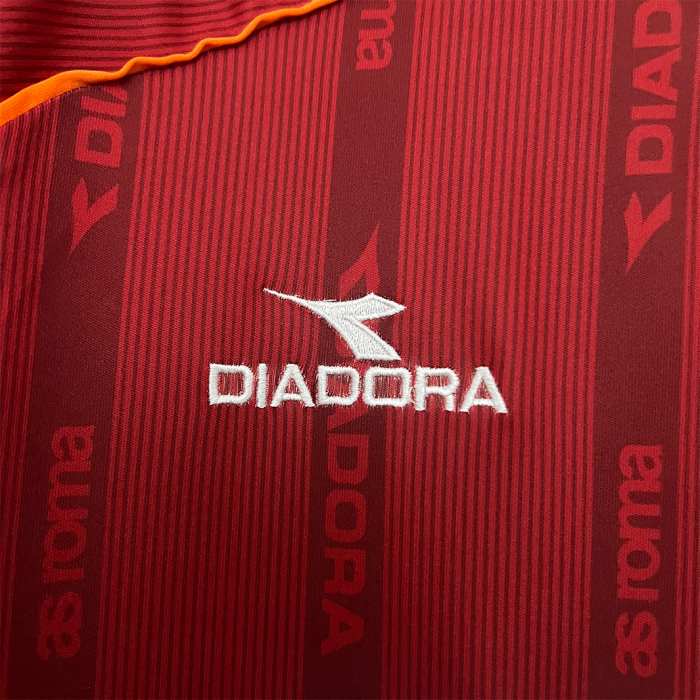 AS Roma 1999/00 Home Jersey - Retro Version - Image 3