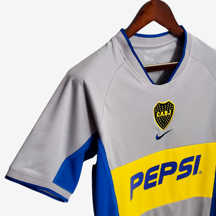 Boca Juniors 2002/03 Away Jersey - Retro Version - Image 4