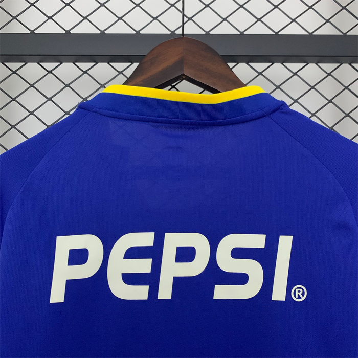Boca Juniors 2002/03 Home Jersey - Retro Version) - Image 4