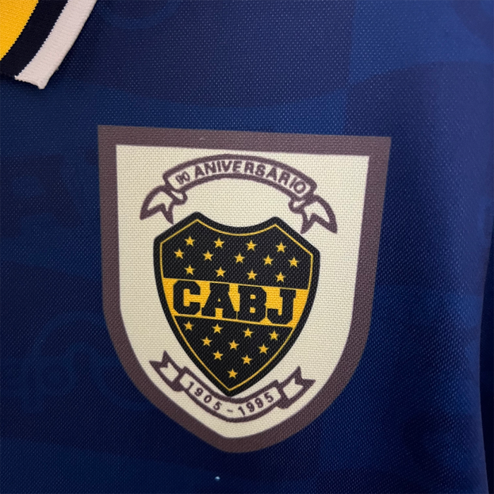 Boca Juniors 1995/97 Home Jersey - Retro Version - Image 5