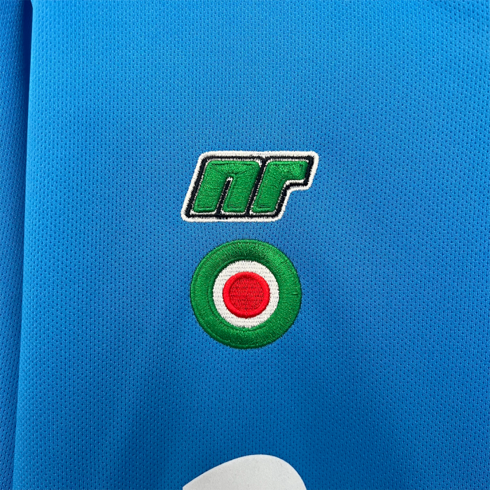 Napoli 1987/88 Home Jersey Long Sleeve - Retro Version - Image 3