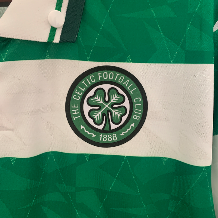 Celtic 1989/91 Home Jersey - Retro Version - Image 3