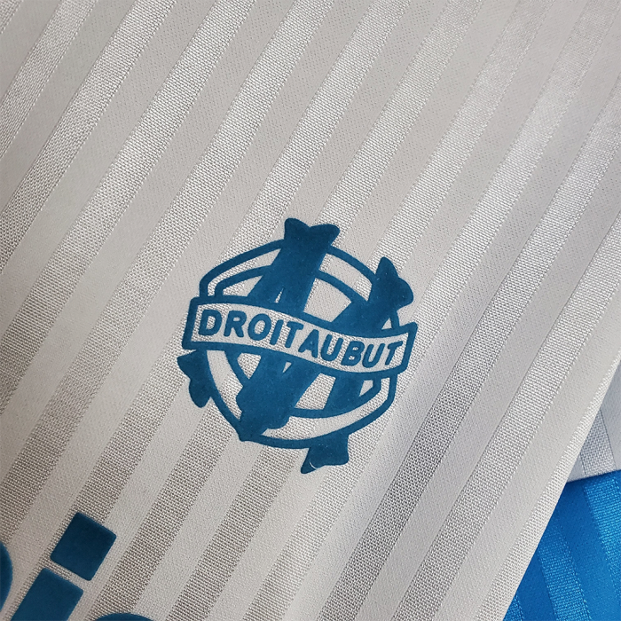 Olympique Marseille 1990/91 Home Jersey - Retro Version - Image 3