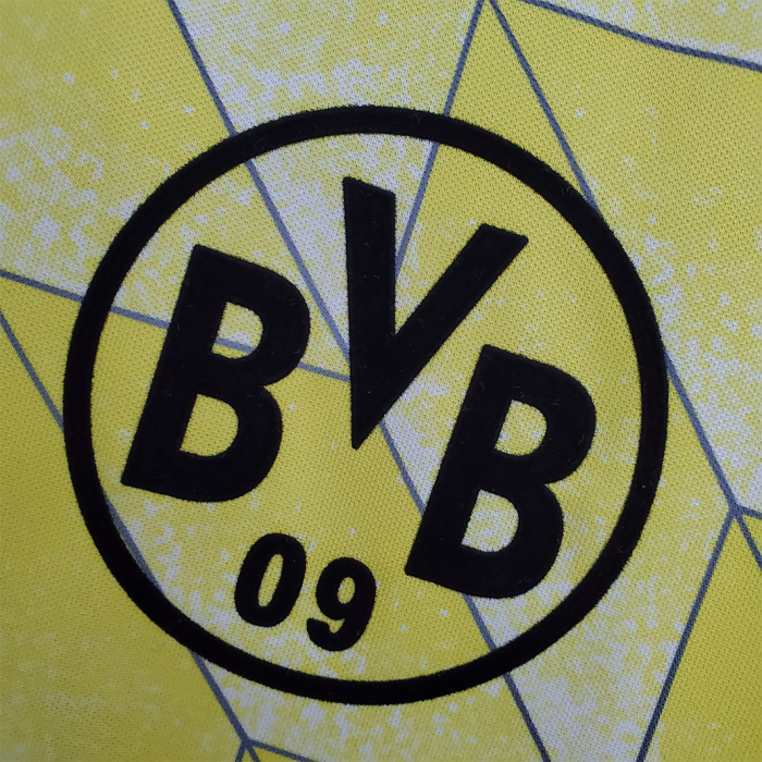 Borussia Dortmund 1988/89 Home Jersey - Retro Version - Image 5