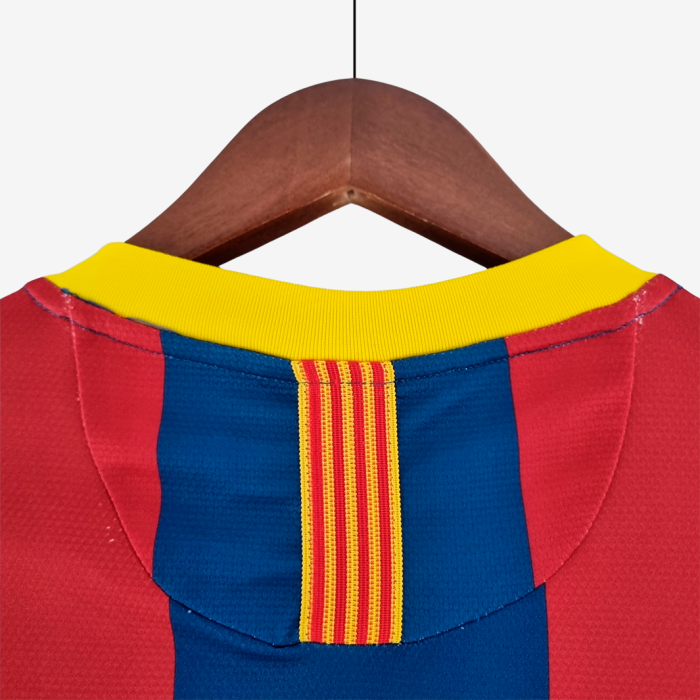 Barcelona 2010/11 Home Jersey Long Sleeve – Retro Version - Image 11