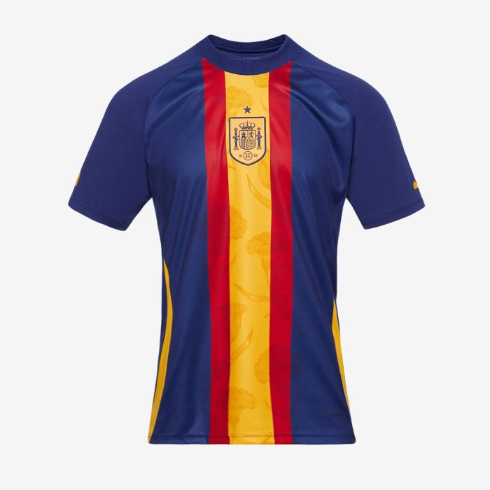 Spain 2024 Pre Match Jersey - Fan Version - Image 1