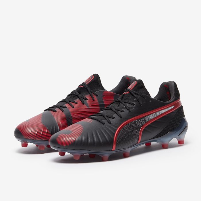 Puma King Ultimate FG Black/Rosso Corsa Limited Edition - Image 2