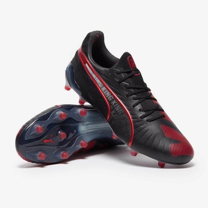 Puma King Ultimate FG Black/Rosso Corsa Limited Edition - Image 1