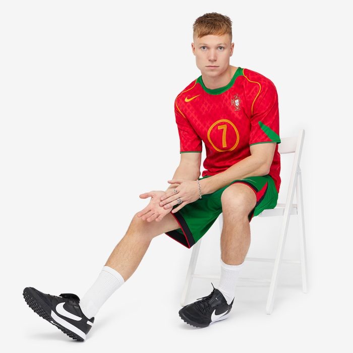 Portugal Total 90 2004 Figo #7 Home Jersey Reissue – Fan Version - Image 4