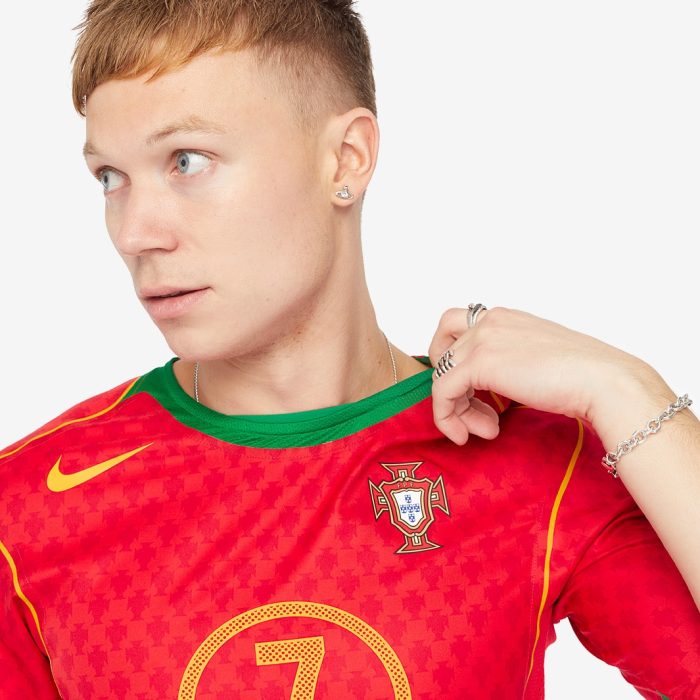 Portugal Total 90 2004 Figo #7 Home Jersey Reissue – Fan Version - Image 6