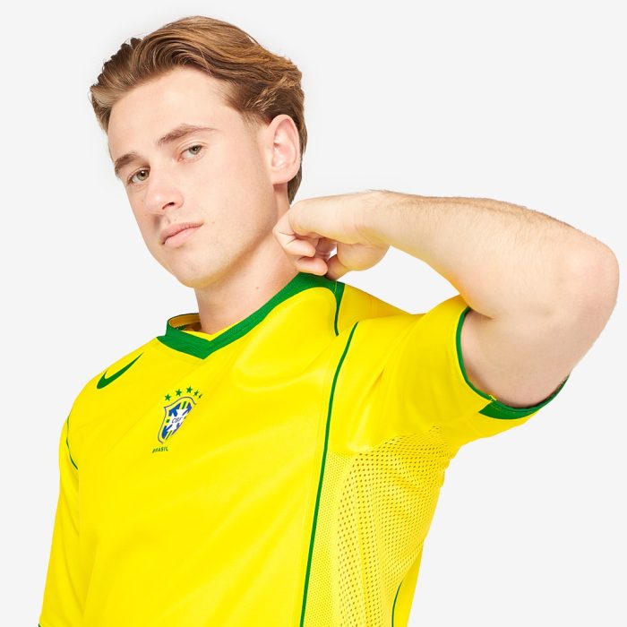 Brazil Total 90 2004 Home Jersey Reissue - Fan Version - Image 4