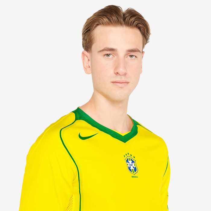 Brazil Total 90 2004 Home Jersey Reissue - Fan Version - Image 2