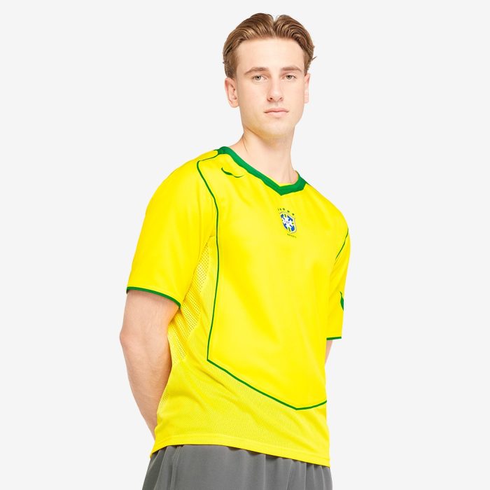 Brazil Total 90 2004 Home Jersey Reissue - Fan Version - Image 1