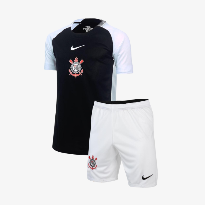 Corinthians 2025/26 Away - Kit Kids - Image 1