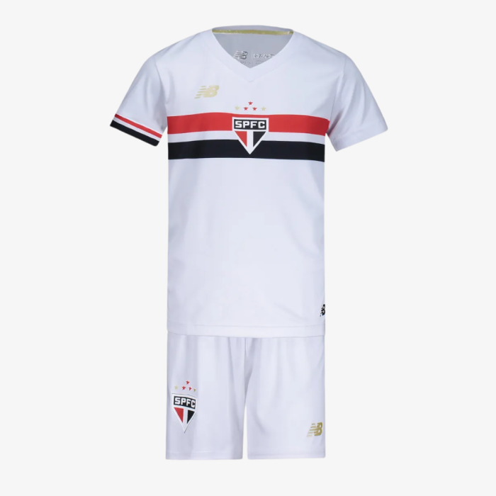 Sao Paulo 2025/26 Home - Kit Kids - Image 1