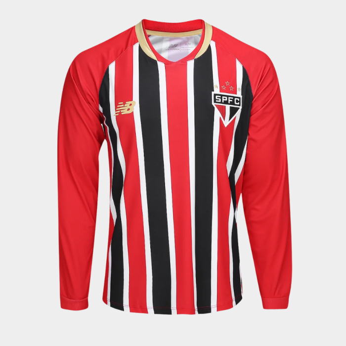 Sao Paulo 2025/26 Away Jersey Long Sleeve – Fan Version - Image 1