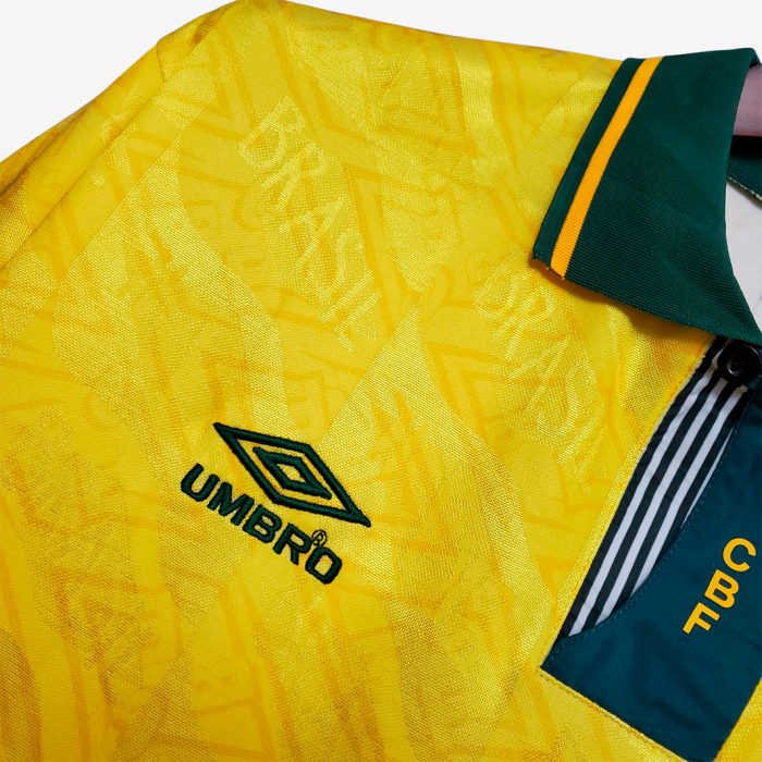Brazil 1991/93 Home Jersey – Retro Version - Image 3