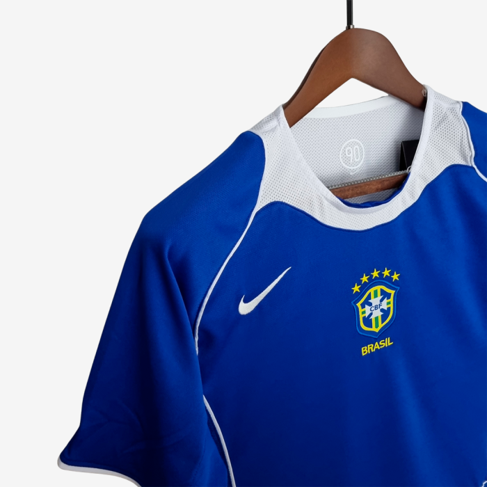 Brazil 2004 Away Jersey – Retro Version - Image 3