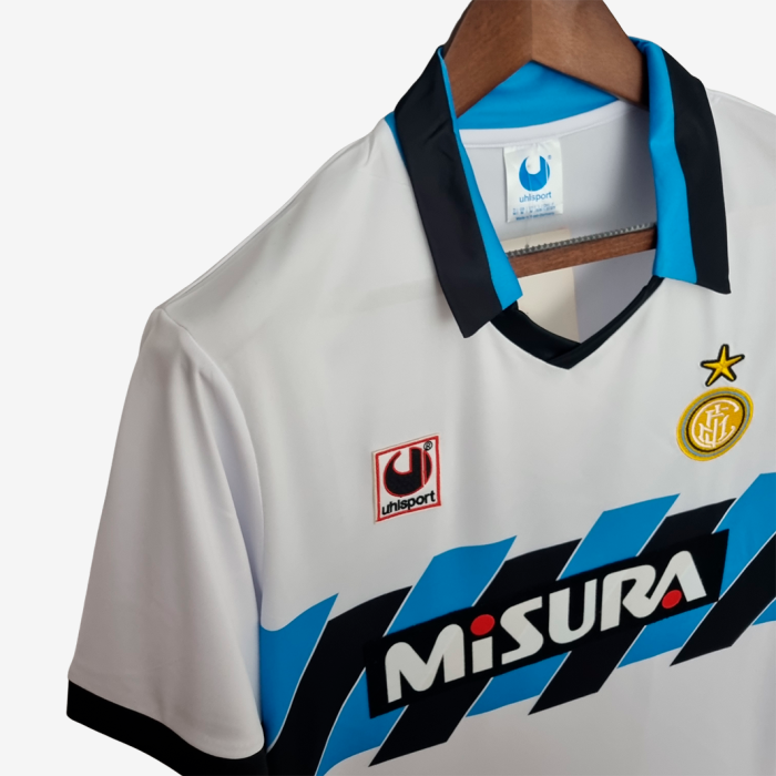 Inter Milan 1990/91 Away Jersey – Retro Version - Image 3